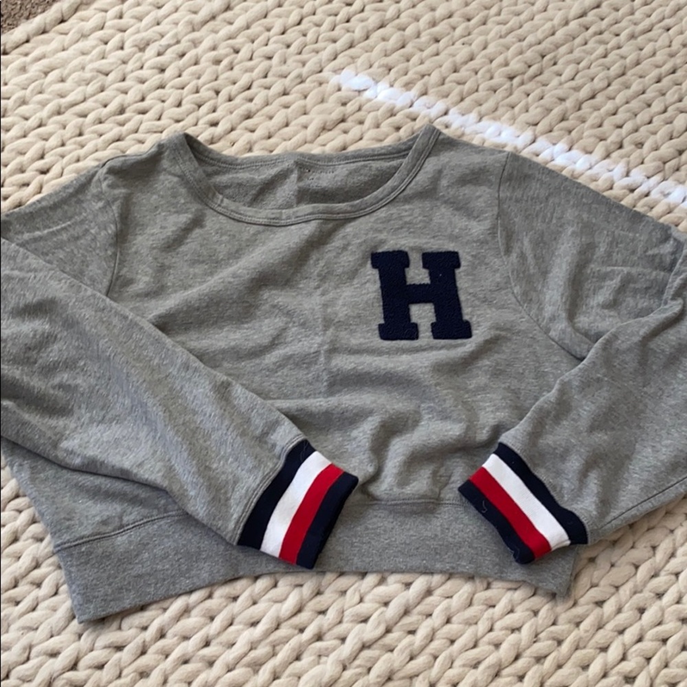 Tommy Hilfiger x Gigi hadid crop sweatshirt
